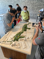 台北礦港溪 基地沙盤模型