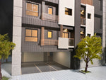 桃園大園透天住宅 建築模型