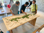 台北礦港溪 基地沙盤模型