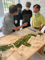 台北礦港溪 基地沙盤模型