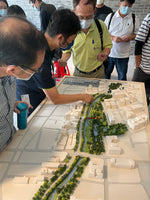 台北礦港溪 基地沙盤模型