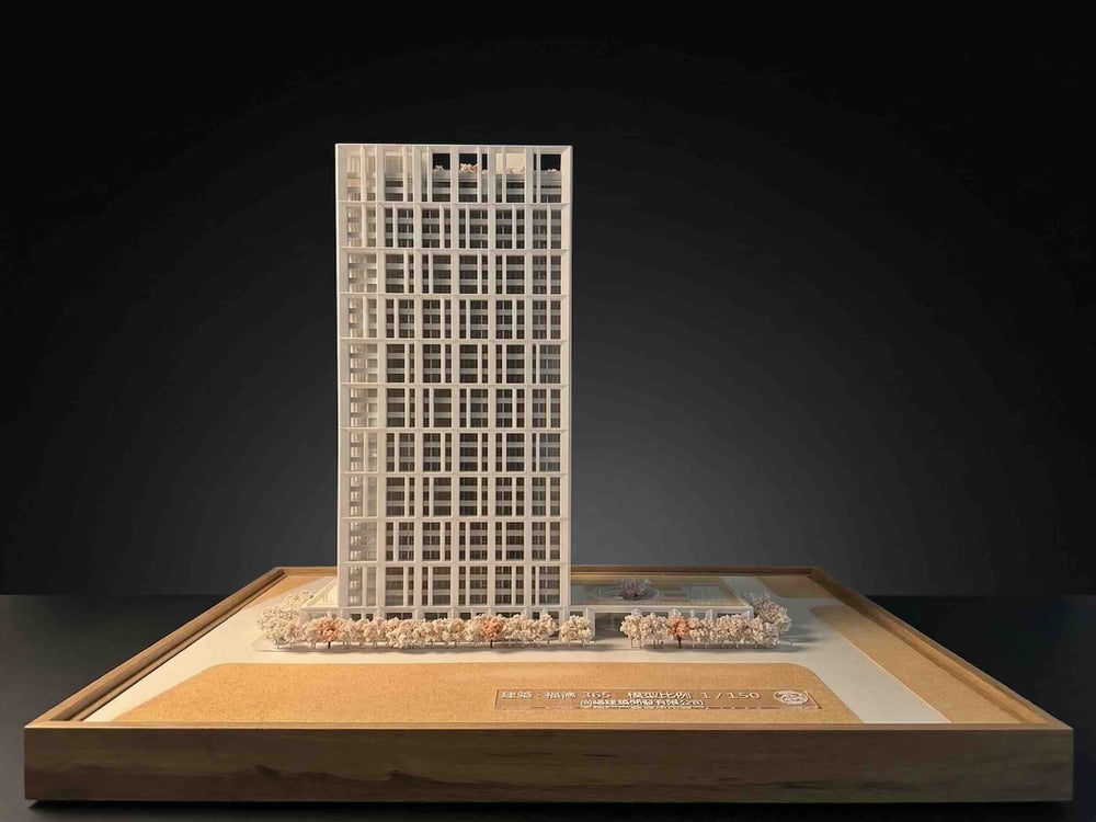 台北潤鴻 大樓建案模型（3D+手工）