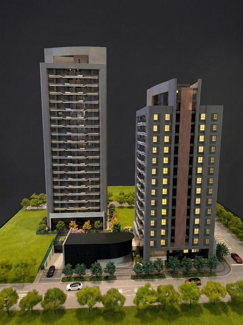 京盛惟和 大樓建案模型