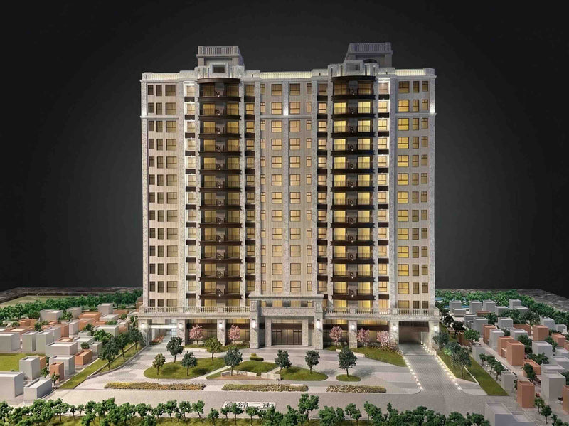 元首二期 大樓建案模型