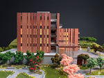 鶯歌納骨塔 建築模型