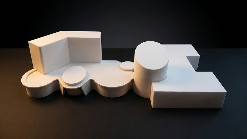 台北會展中心 量體模型