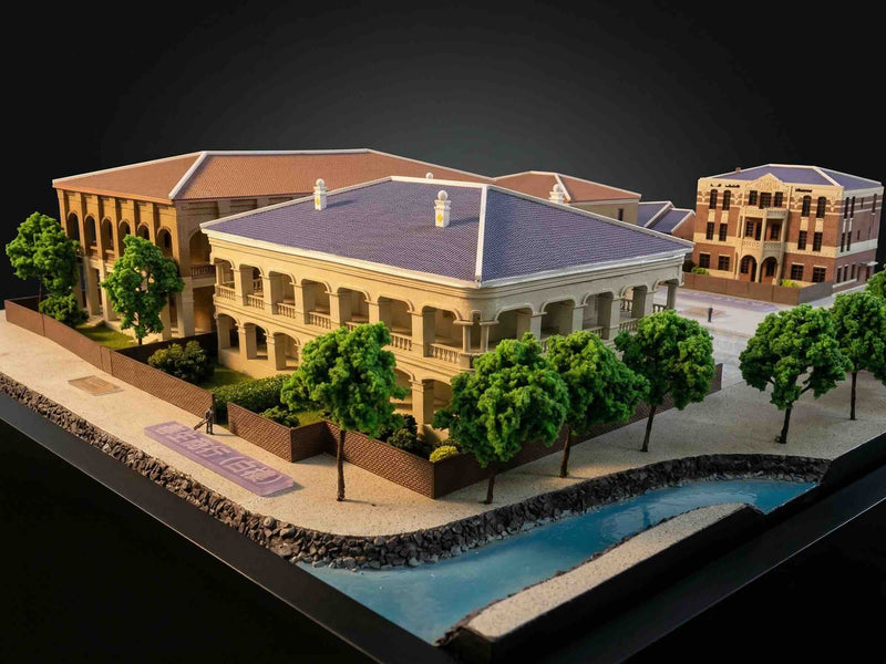 台北大稻埕歷史街區 建築模型