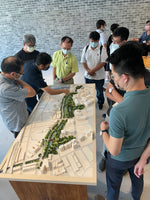 台北礦港溪 基地沙盤模型