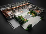 住宅公設空間 室內景觀模型