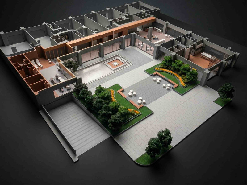 住宅公設空間 室內景觀模型