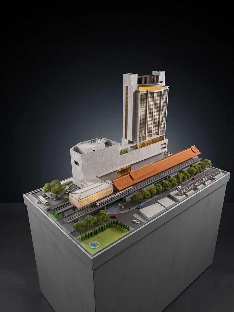 台北捷運士林站 TOD 開發模型